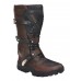 PSR Premium Quality 2.0 mm Genuine Leather Adventure Touring Motorbike Boots Water Proof Brown-Long